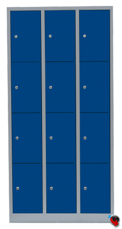 Stahl-Fächerschrank